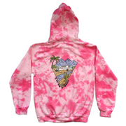 IF NOT NOW, WHEN? SCRIPT PINK CLOUDS HOODIE
